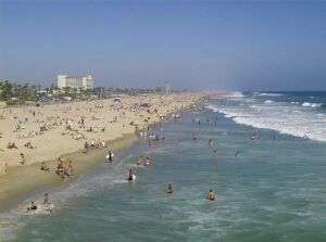 Huntington Beach, summertime...